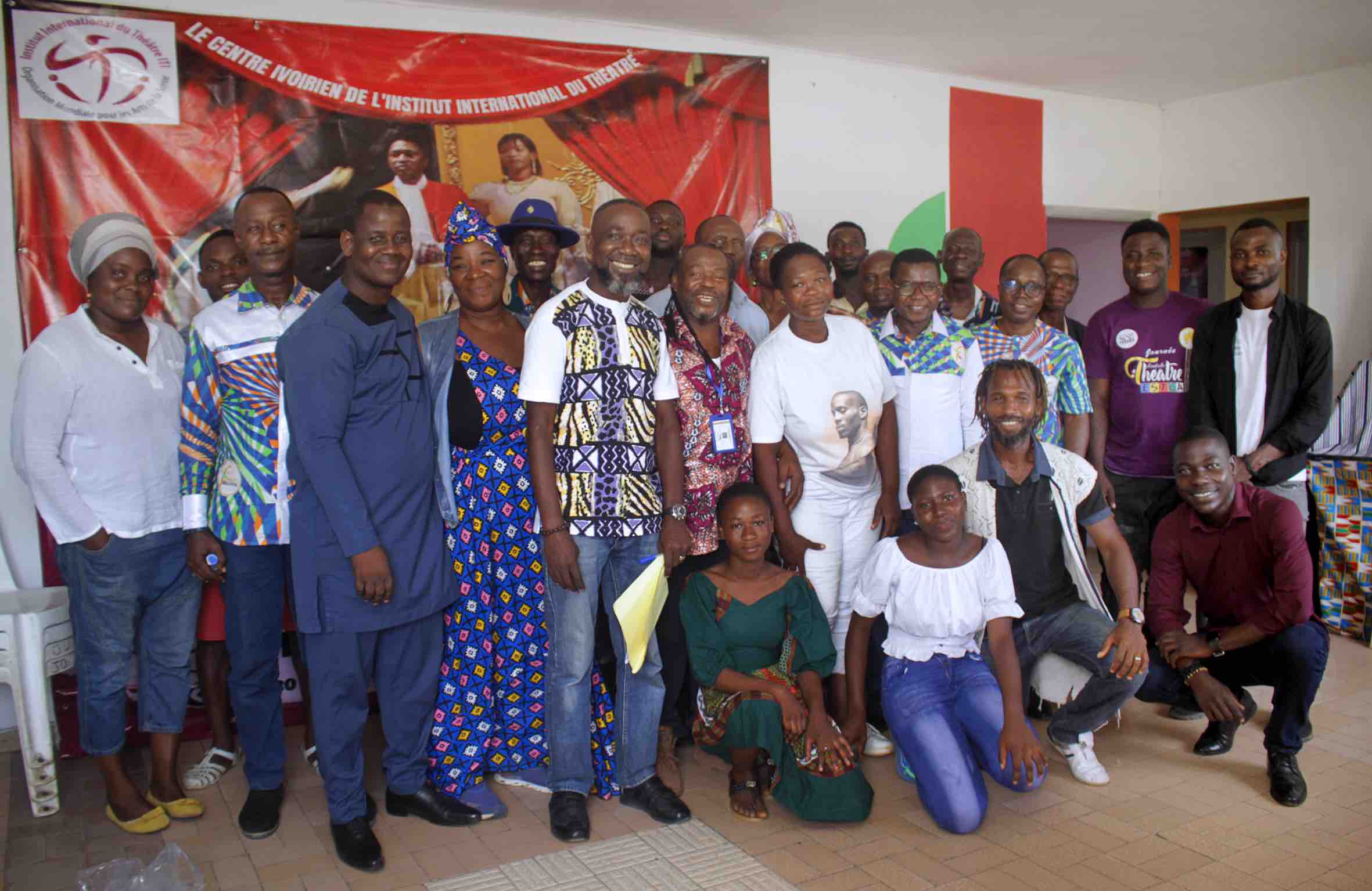 Abidjan, la journée mondiale du théâtre célébrée par le centre ivoirien de l’Institut International du théâtre.