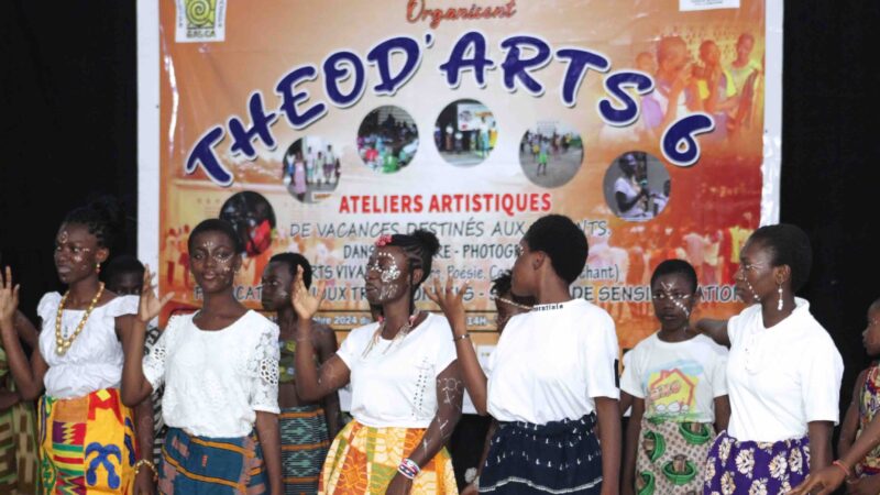 Adzopé, 6è édition des ateliers Théod’Arts, environ deux cents (200) enfants initiés aux métiers des arts. 