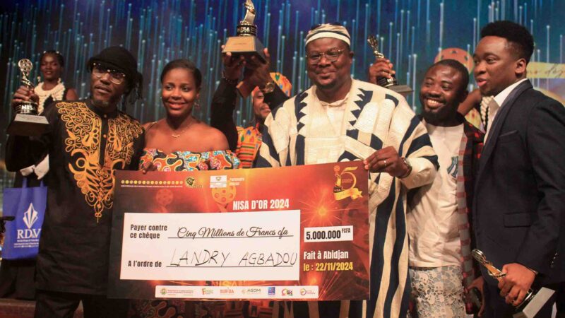 Le film « GLA » de Landry AGBADOU remporte le NISA d’or 2024.