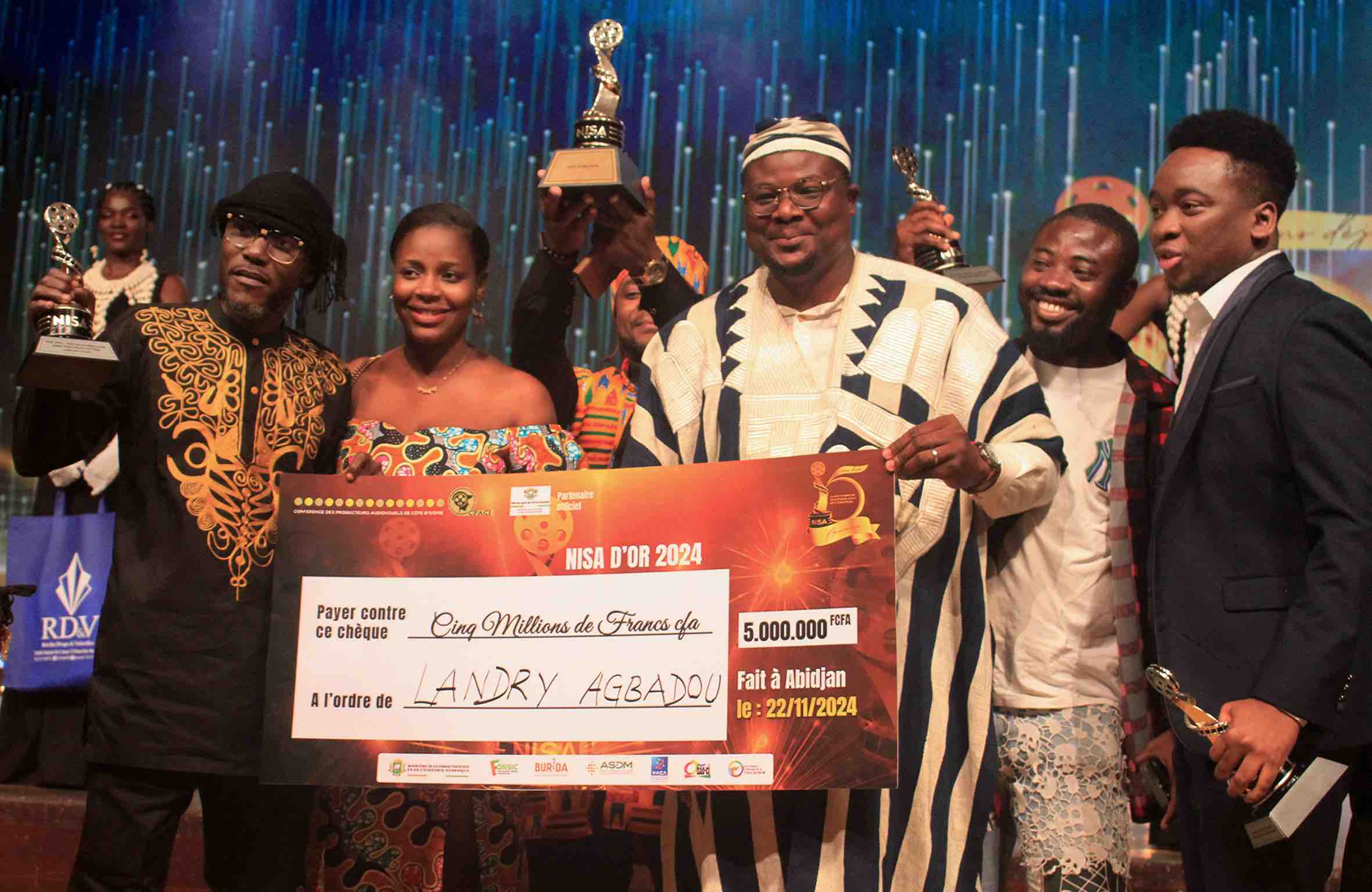 Le film « GLA » de Landry AGBADOU remporte le NISA d’or 2024.